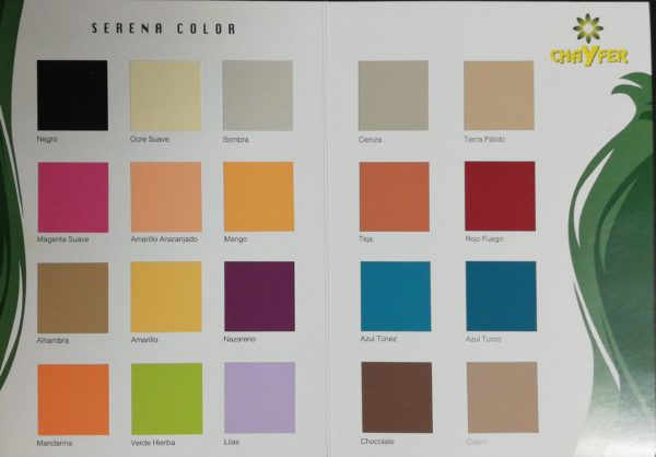 CHAYFER ECOCAPA en colores - Imagen 2